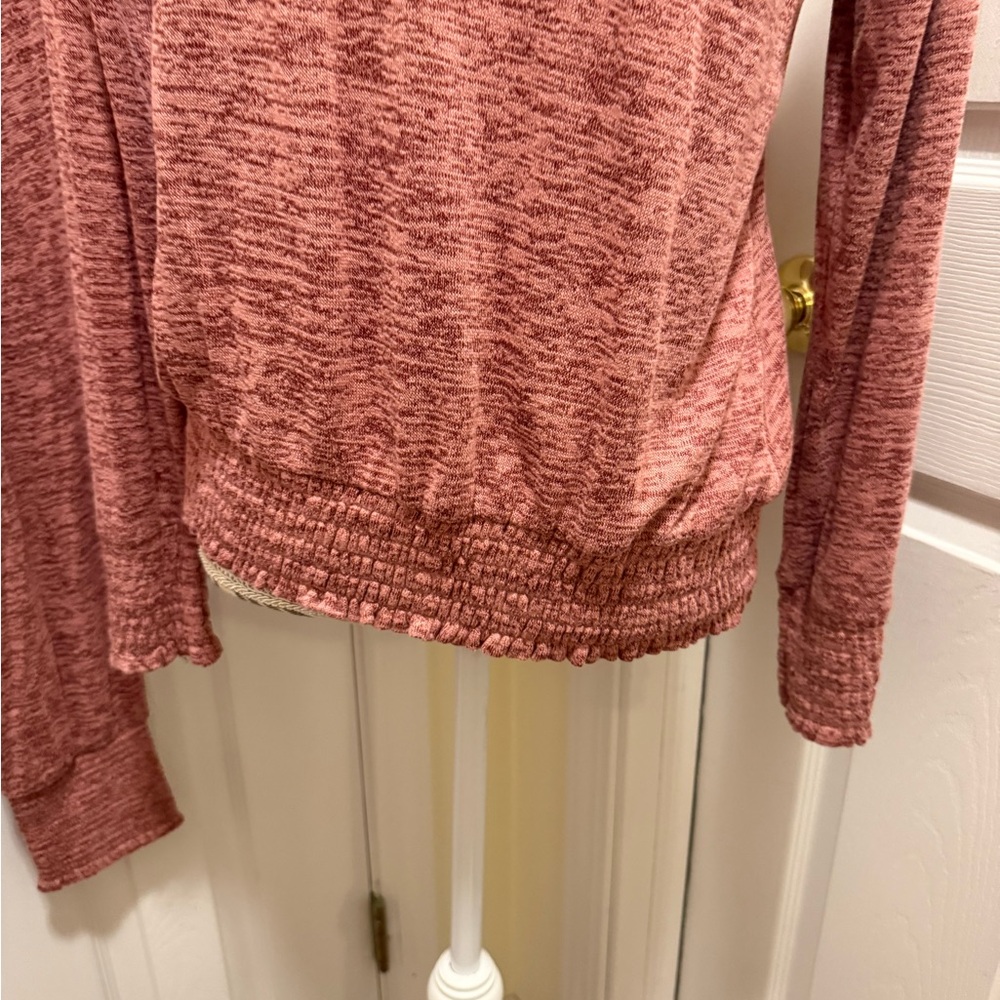 Grace and Lace Smocked Jogger Set Pink Hooded Jacket Pants Set Med top:Lg Bottom - Picture 6 of 9